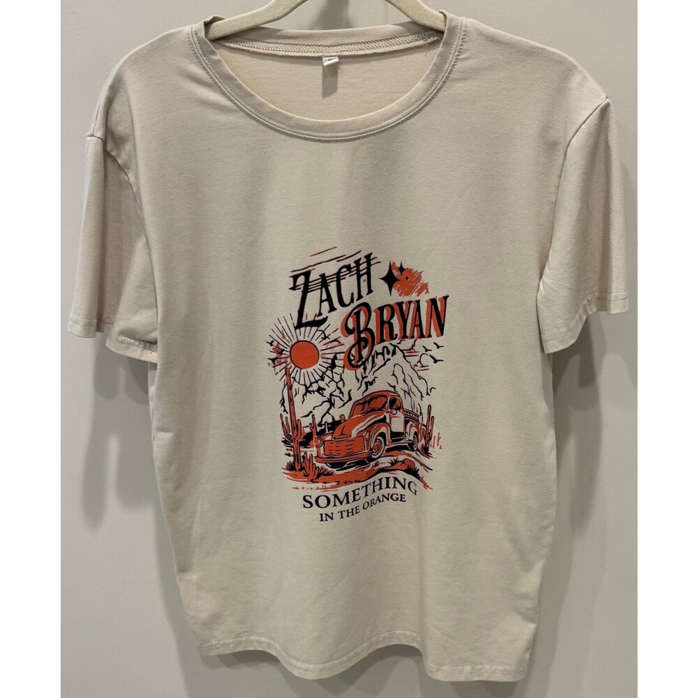 Zach Bryan - Something In The Orange T-Shirt - Women's Size Large